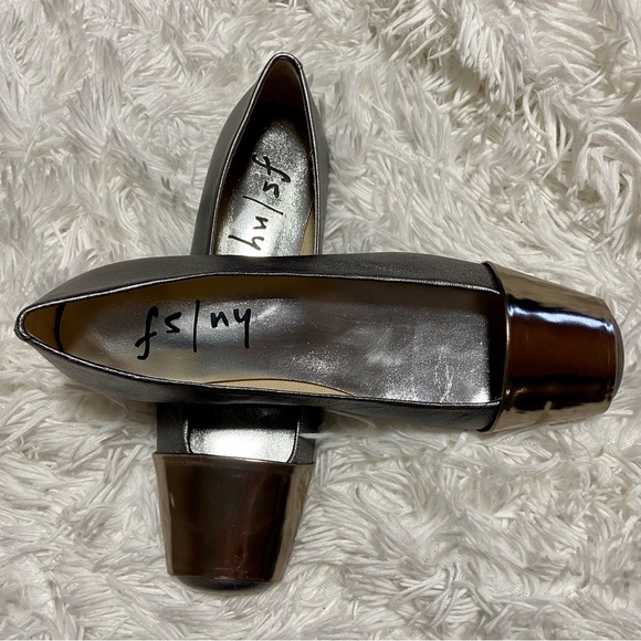 French Sole FS/NY women’s Via Dual-Texture Ballet Flat, size 6.5 - Picture 1 of 11